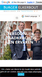 Mobile Screenshot of burgerelkerbout.nl